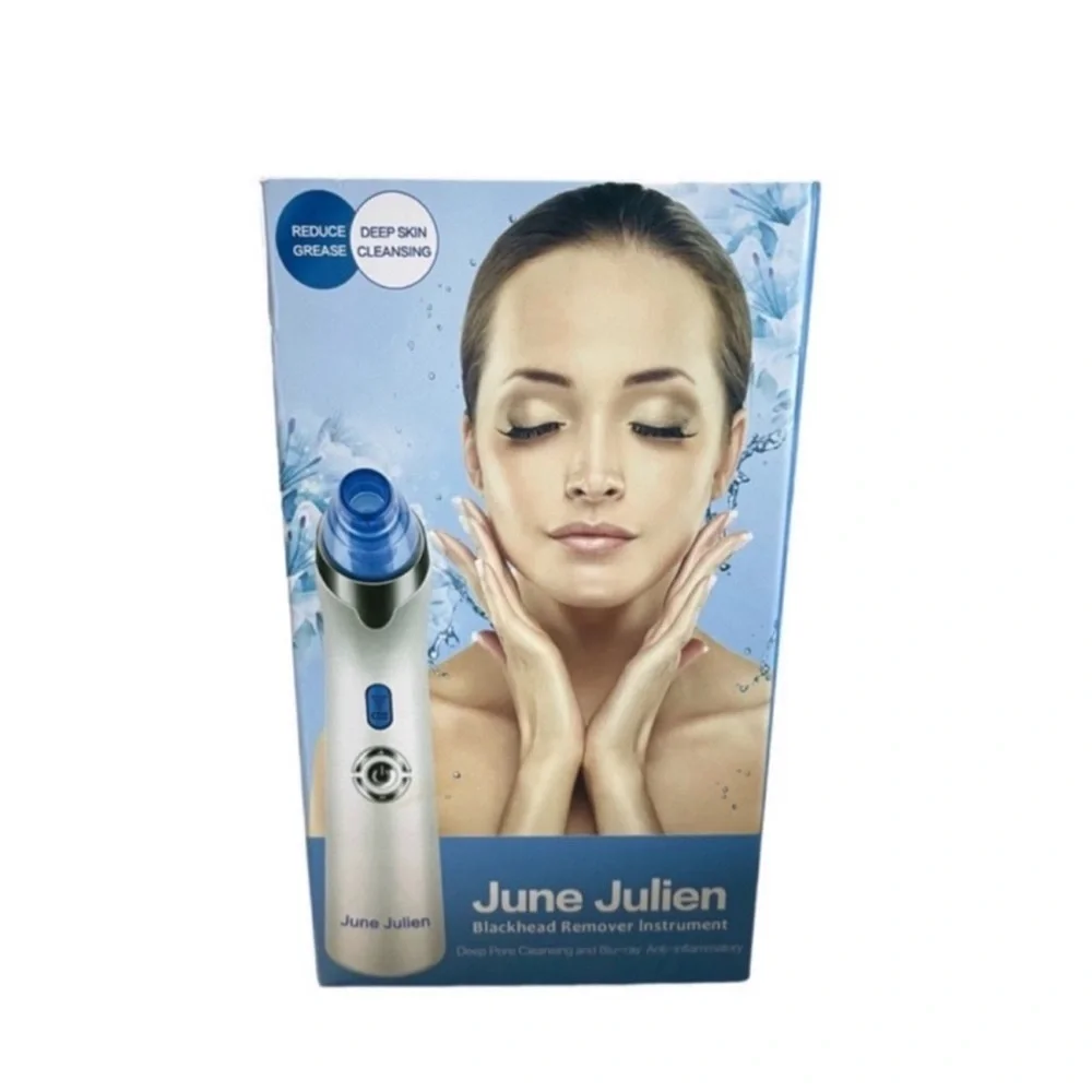 NEW Blackhead Remover Vacuum and Wrinkle Smoother Blue White